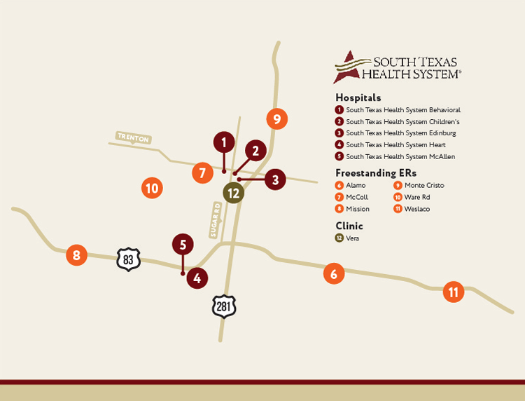 South Texas Health System Locations