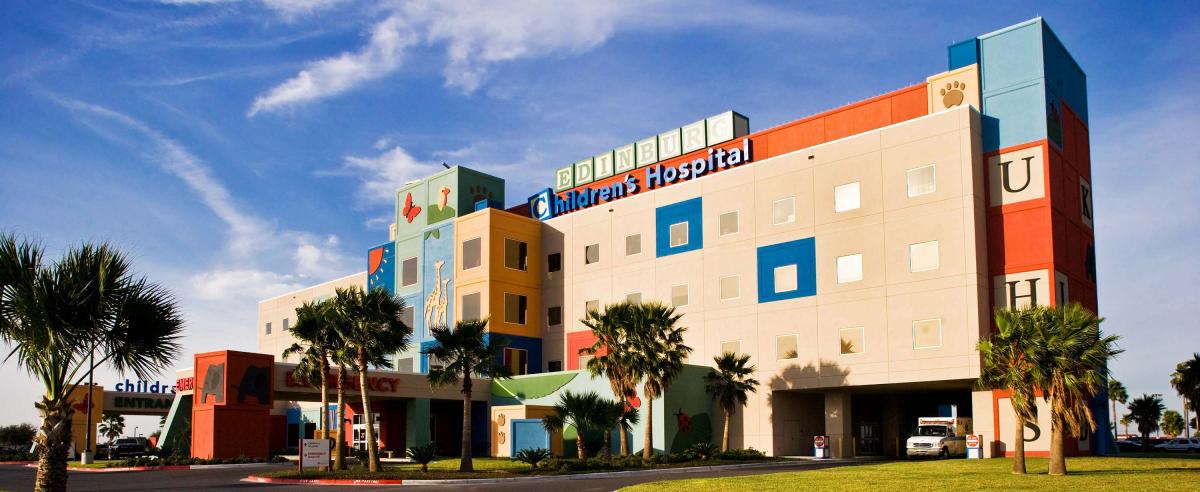 Foto de las instalaciones del Edinburg Children's Hospital