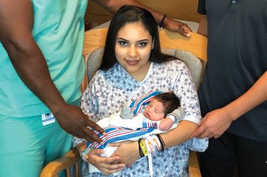 The Birthing Center is Expecting in McAllen Bertha Solis & Leonardo Veliz Jr.