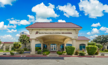 Exterior shot of STHS Behavioral facility