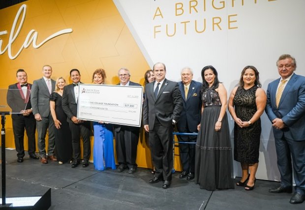 Donation presented to STC Foundation Group Photo