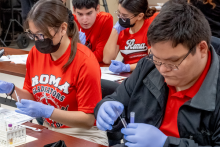 South Texas Health System Edinburg Hosts Special Conference for Roma High School to Promote Careers in the Hospital