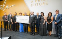 Donation presented to STC Foundation Group Photo